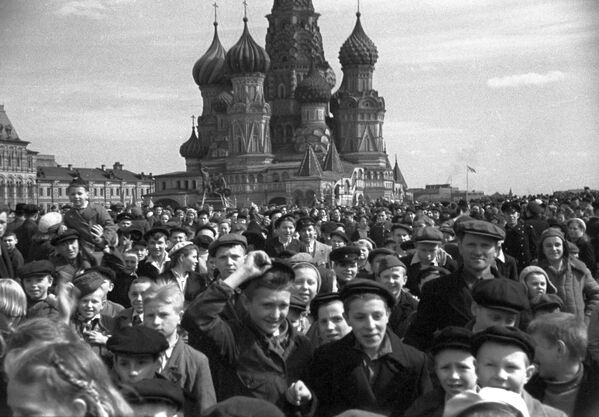 9 мая 1945 года в Москве - Sputnik Абхазия