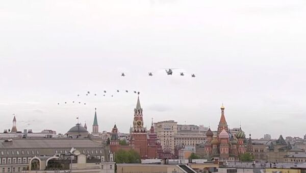 Воздушный парад Победы прошел над Красной площадью в Москве - Sputnik Абхазия