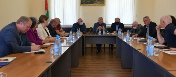 Заседание в Общественной палате Заседание в Общественной палате - Sputnik Абхазия