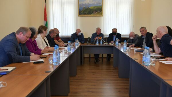 Заседание в Общественной палате  - Sputnik Абхазия
