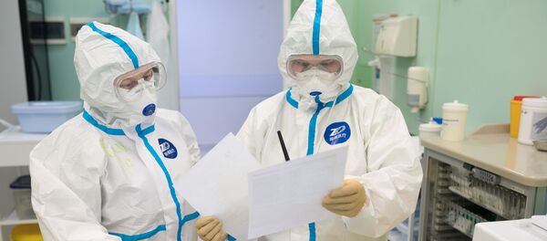 Центр НМИЦ здоровья детей Минздрава РФ, где проходят лечение дети с COVID-19  - Sputnik Аҧсны