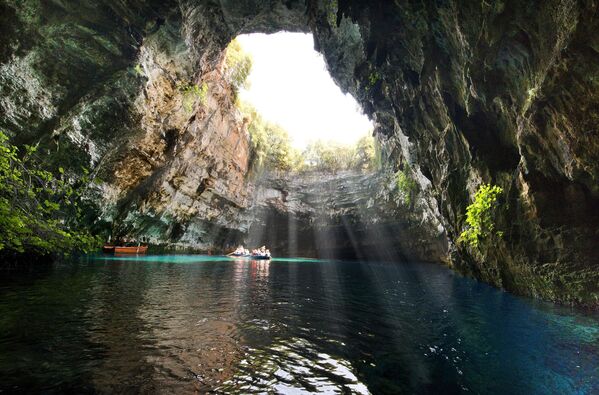 Пещера Мелиссани, Греция - Sputnik Абхазия