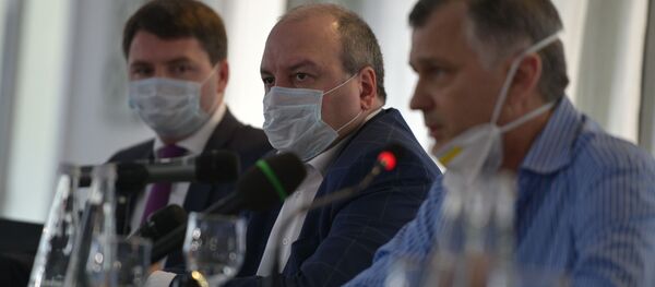 Пресс-конференция движения предпринимателей «Мы-Вместе» - Sputnik Абхазия