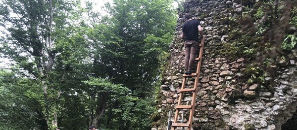 Исследование Великой Абхазской стены - Sputnik Абхазия