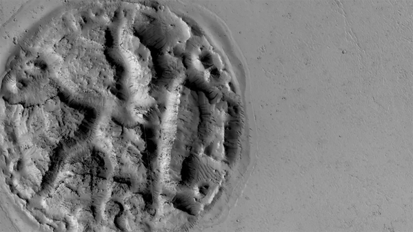Загадочный рельеф в виде вафли на поверхности Марса  - Sputnik Абхазия