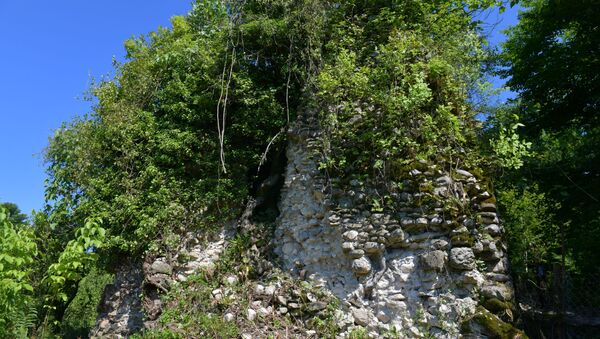 Раскопки Великой Абхазской стены в селе Мерхеул - Sputnik Абхазия
