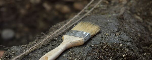 Раскопки Великой абхазской стены в селе Мерхеул Раскопки Великой абхазской стены в селе Мерхеул - Sputnik Аҧсны