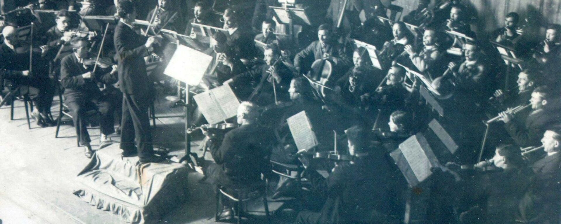 Симфонический оркестр. Руководитель К.В. Ковач - Sputnik Абхазия, 1920, 15.06.2020