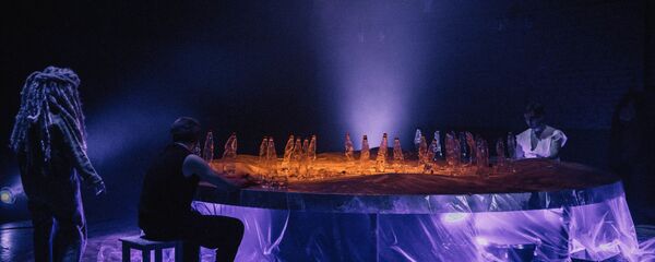 Репетиция спектакля Электра Репетиция спектакля Электра - Sputnik Абхазия