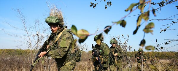 Учения соединения спецназначения ЮВО Учения соединения спецназначения ЮВО - Sputnik Аҧсны