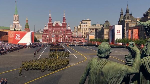 По брусчатке Красной площади прошла исторические роты - Sputnik Абхазия