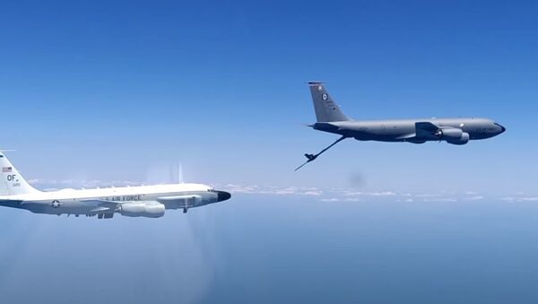 Перехват самолетов-разведчиков ВВС США над Черным морем - Sputnik Абхазия