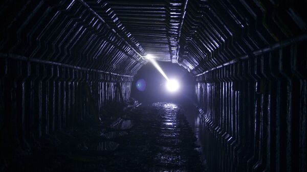 Подземная Абхазия - Штольня 8-й шахты в Акармаре - Sputnik Абхазия