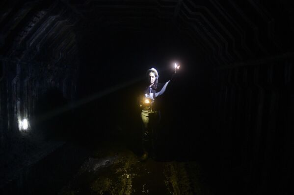 Подземная Абхазия - Штольня 8-ой шахты в Акармаре - Sputnik Абхазия