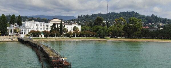 Сухумская бухта Сухумская бухта - Sputnik Абхазия