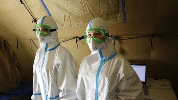 Впервые медики ЮВО в Абхазии применили практику борьбы с коронавирусом в полевых условиях - Sputnik Аҧсны