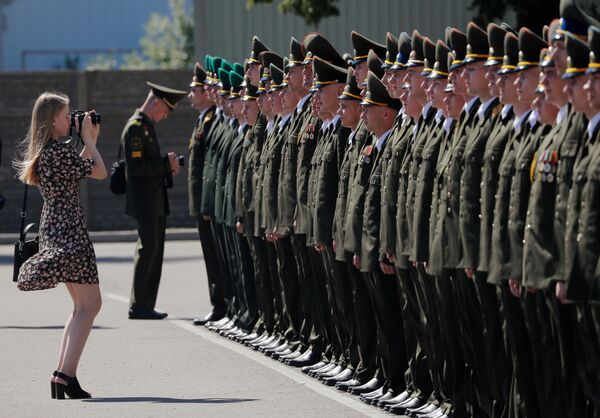 Получение дипломов в Военной академии Республики Беларусь - Sputnik Абхазия